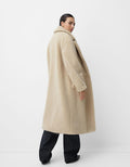 Teddy Oversized Coat for Women - Double-Breasted - Image 3