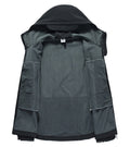 Hooded Tactical Jacket for Men - Full Zip - Image 9