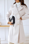 Coat for Women - Double-Breasted - Image 7