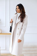 Coat for Women - Double-Breasted - Image 14