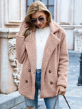 Double Breasted Jacket for Women - Notched Lapel - Image 4