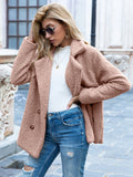 Double Breasted Jacket for Women - Notched Lapel - Image 2