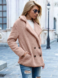 Double Breasted Jacket for Women - Notched Lapel - Image 3