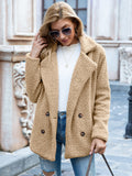 Double Breasted Jacket for Women - Notched Lapel - Image 6
