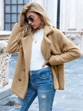 Double Breasted Jacket for Women - Notched Lapel - Image 9