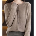 Button-Down Cardigan Sweater for Women - Long Sleeve - Image 13