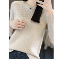 Crewneck Embellished Sweater for Women - Relaxed - Image 9