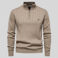Quarter Zip Sweater for Men - Long Sleeve - Image 9