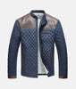 Quilted Button-Front Jacket for Men - Long Sleeve - Image 1