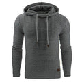 Textured Knit Hoodie for Men - Slim Fit - Image 2