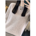 Crewneck Embellished Sweater for Women - Relaxed - Image 11