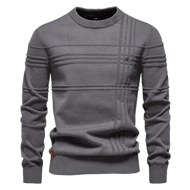 Crew Neck Sweater for Men - Long Sleeve - Image 5