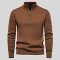 Quarter Zip Sweater for Men - Long Sleeve - Image 8