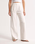 Wide Leg Trousers for Women - High Waist Pleated - Image 12