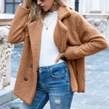 Double Breasted Jacket for Women - Notched Lapel - Image 12