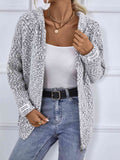 Hooded Cardigan for Women - Front Pockets - Image 1