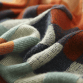 Pullover Sweater for Women - Color Block - Image 7