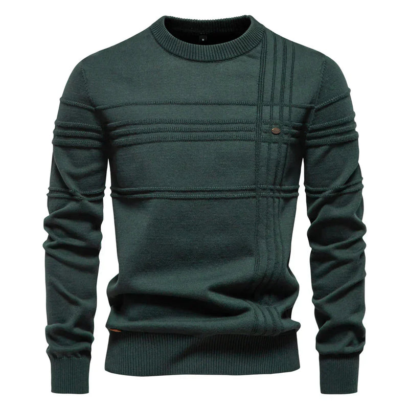 Crew Neck Sweater for Men - Long Sleeve - Image 6
