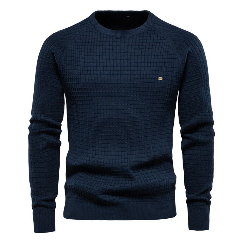 Crew Neck Sweater for Men - Raglan Sleeve - Image 3