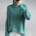 Turtleneck Sweater for Women - Long Sleeve - Image 8
