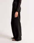 Wide Leg Trousers for Women - High Waist Pleated - Image 8