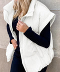 Puffer Vest for Women - Cropped Length - Image 8