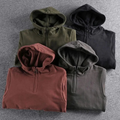 Pullover Hoodie for Men - Half-Zip - Image 2