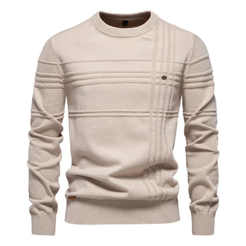 Crew Neck Sweater for Men - Long Sleeve - Image 7