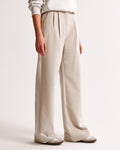 Wide Leg Trousers for Women - High Waist Pleated - Image 4