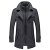 Pea Coat Overcoat for Men - Notch Lapel - Image 1