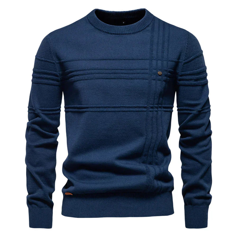Crew Neck Sweater for Men - Long Sleeve - Image 8