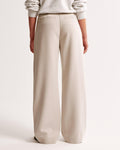 Wide Leg Trousers for Women - High Waist Pleated - Image 5