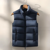 Puffer Vest for Men - Stand Collar - Image 1