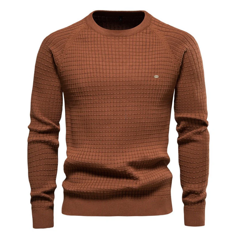 Crew Neck Sweater for Men - Raglan Sleeve - Image 6