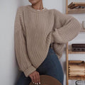 Crewneck Sweater for Women - Oversized - Image 2