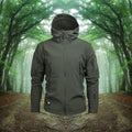 Hooded Tactical Jacket for Men - Full Zip - Image 6