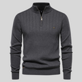 Quarter Zip Sweater for Men - Long Sleeve - Image 7
