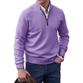 Quarter-Zip Sweater for Men - Long Sleeve - Image 5