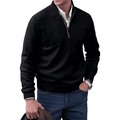 Quarter-Zip Sweater for Men - Long Sleeve - Image 2