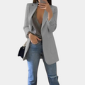 Blazer Jacket for Women - Notch Lapel - Image 2