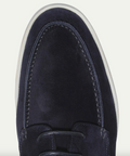 Men's Boat Shoes - Lace-Up Casual Shoes - Round Toe Contrast Sole - Image 4