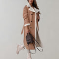 Long Coat for Women - Double-Breasted - Image 8