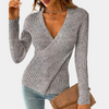 Wrap Sweater for Women - V-Neck - Image 1