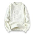 Crew Neck Sweater for Men - Textured - Image 4