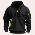 Pullover Hoodie for Men - Cargo Pockets - Image 10