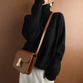 Knit Turtleneck Sweater for Women - Long Sleeve - Image 1