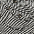 Patterned Button-Down Jacket for Men - Chest Pocket - Image 4