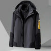 Hooded Color Block Jacket for Men - Long Sleeve - Image 1