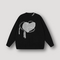 Heart Sweater for Women - Oversized - Image 1