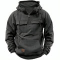 Pullover Hoodie for Men - Kangaroo Pocket - Image 4